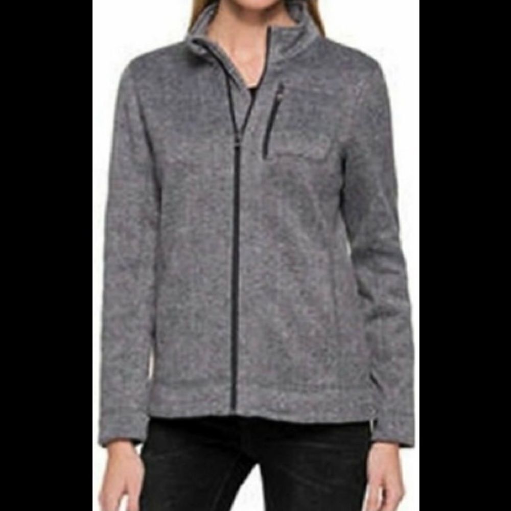 EUC Marc New York / Andrew Marc Performance Herringbone Fleece Lined Jacket